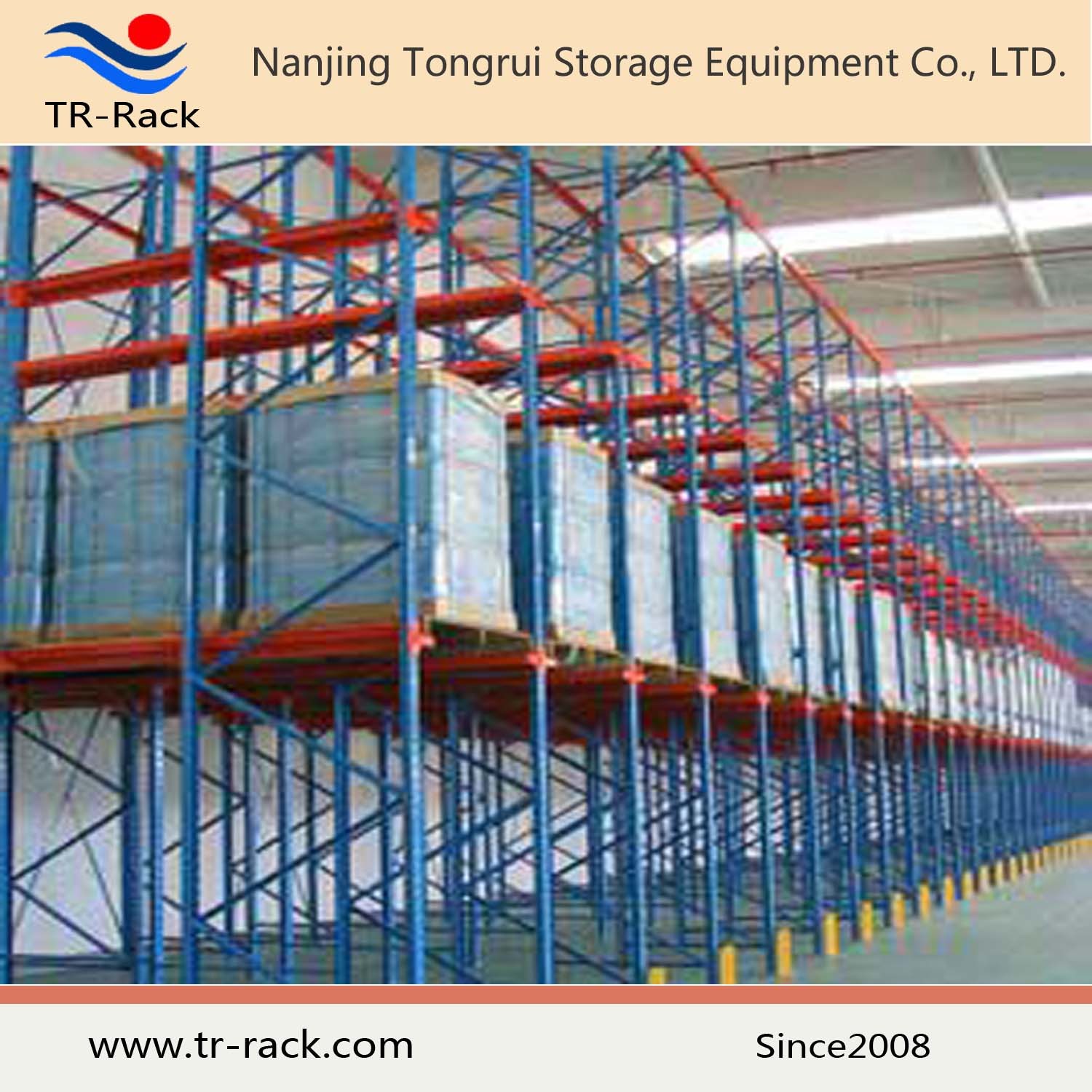 Hot Selling Drive in Pallet Racking From Tongrui Racking Manufacturer