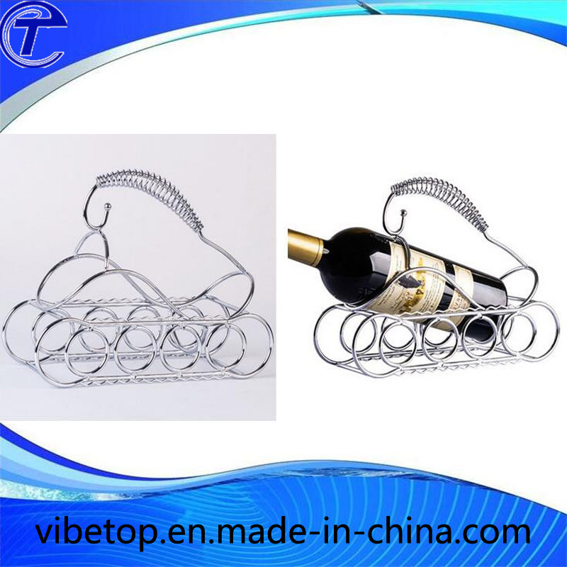 Wholesale Metal Wine Rack Display Shelf