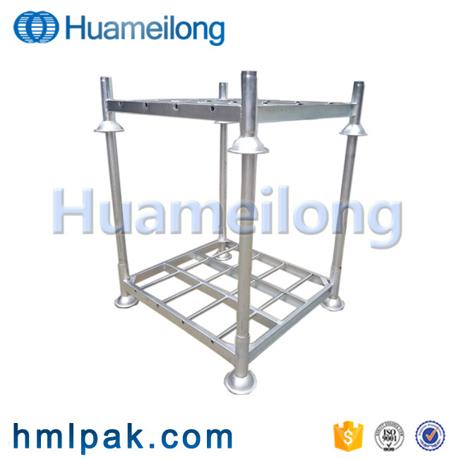 China Portable Adjustable Frame Customized Iron Cargo Storage Collapsible Rack