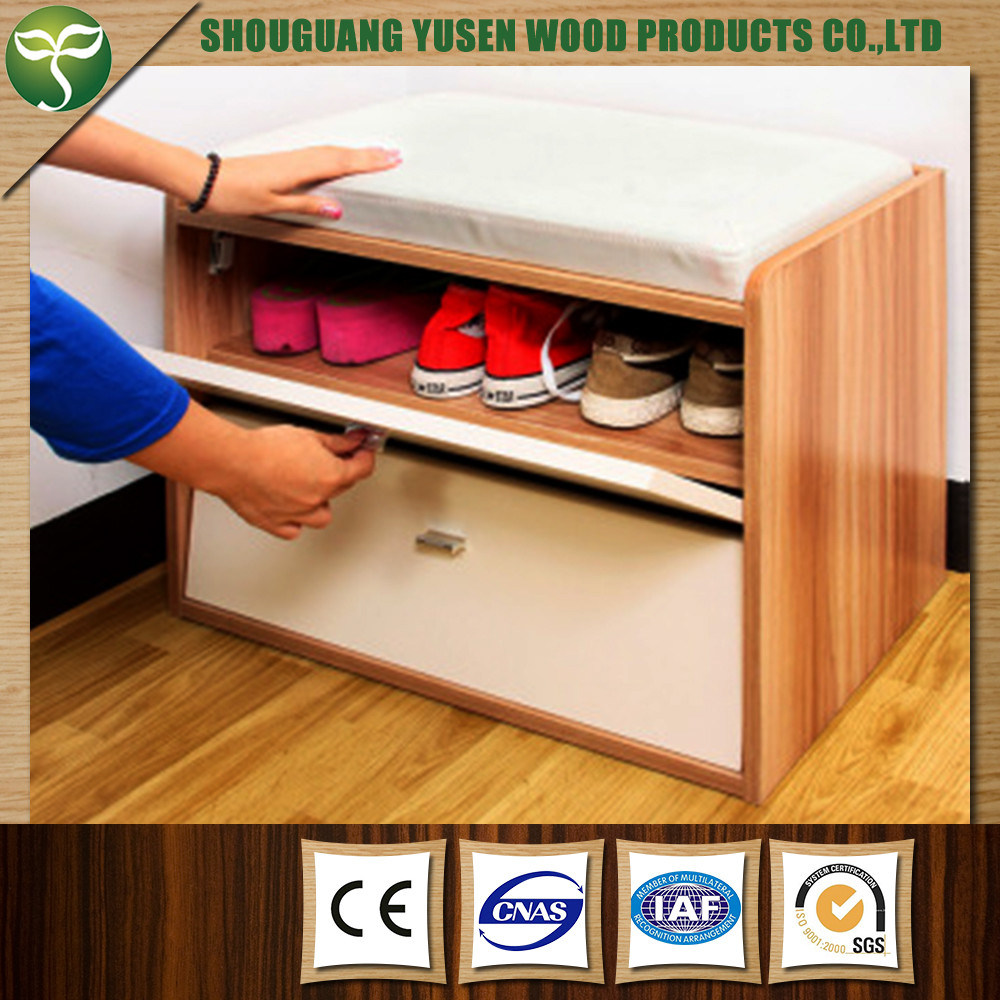 Wooden Shoe Rack for Home Furniture Use