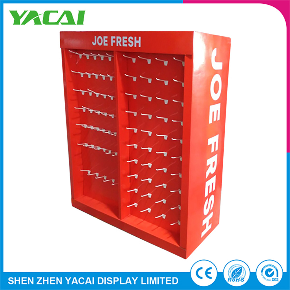 Ornaments Retail Floor Paper Exhibition Display Stand Rack