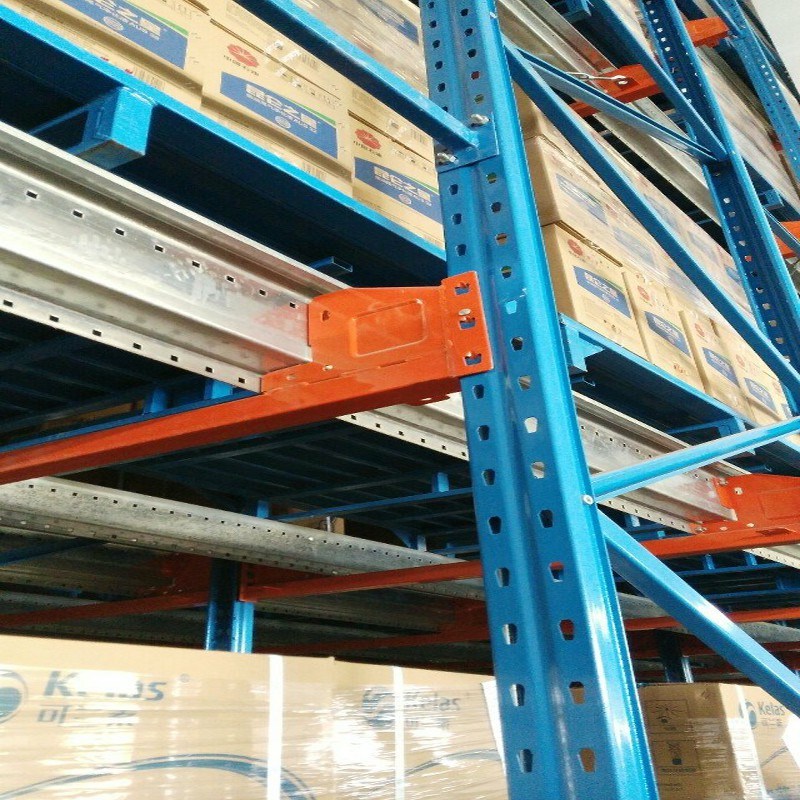 Botro Metal Selective Adjustable Q235 Steel Radio Shuttle Racking