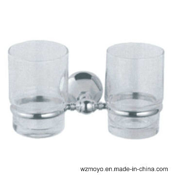 Sanitary Zinc and Ceramic Double Tumblers