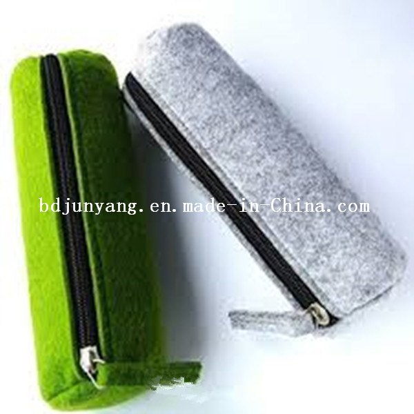 Excellent Quality Handmade Felt Pencil Bag with Zipper