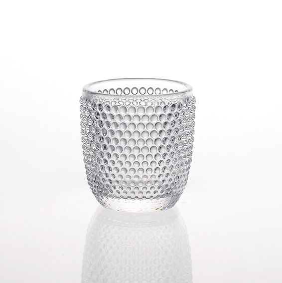 Hobnail Wholesale Bulk Glass Votive Candle Holder