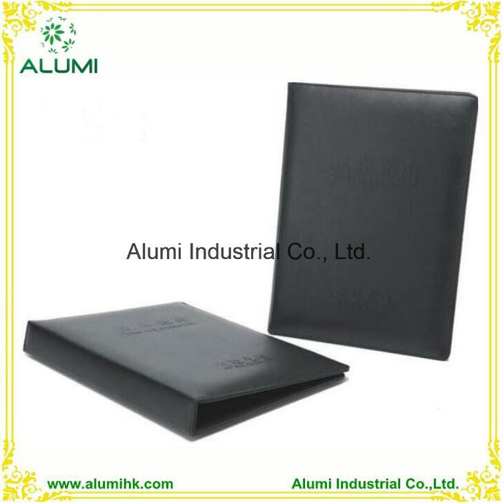 Custom Hotel Binder Leather Guest Directory for Menu