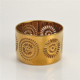 Bronze Electroplated Ceramic Candle Holder