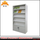 School Library Use Single Side Metal Magazine Shelf with Good Quality