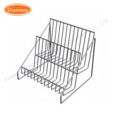 2 Tier Small Wire Basket Counter Metal Display Racks