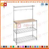 3 Shelving Chrome Kitchen Wire Shelf (Zhw7)