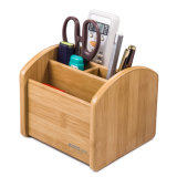 Multi-Functional Wooden Desk Organizer with Removable Base Plate C2029