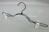 Custom Design Metal Coat Clothes Hangers with Adjustable Clips