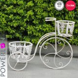 Promotional Iron 2-Tier Bicycle Planter Stand