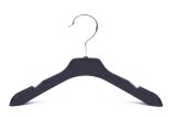 Hot Product Gold Black Plastic Garment Hangers for Clothes and Coat