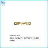 Brass Anaglyph Sawtooth Hanger 215