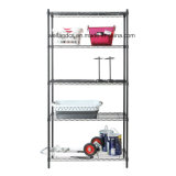 Knock Down Style 5 Tier Light Duty 19mm Pole Home Garage Storage Wire Shelving Unit