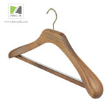 High-End Walnut Wooden Suit Hanger for Brand Clothes