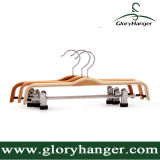 Three Color Plywood Hanger, Pant Hanger Coat Hanger with Bar