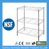 Epoxy Coated Metal Restaurant Kitchen Wire Storage Shelving