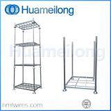 Heavy Duty Galvanized Stacking Steel Pallet Racking with Posts