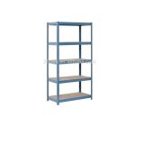 DIY 5 Layers Boltless Storage Shelving Rack, Metal Shelf