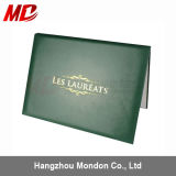 Smooth Leatherette Graduation Certificate Holder with Foil Logo