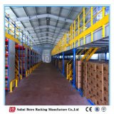 Steel Mezzanine Floor, Industrial Metal Storage Mezzanine Platform Rack
