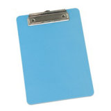Stationery Hard PP Foam A4 Clip Folder for Write Plastic Clipboard