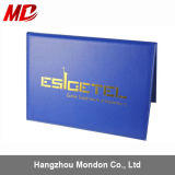 Royal Blue Foil Stamping PU Diploma Cover -Tent Style