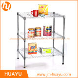 Durable Furniture 3 Tier Metal Wire Shelf Storage Shelving Rack