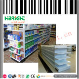 Supermarket Double Sided Gondola Shelves Shelving