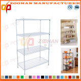 Adjustable Chrome Home Office Storage Wire Rack Shelving (Zhw76)