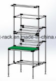 Plastic Coated Tube Racks for Light Duty Goods Storage