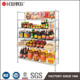 Heavy Duty Chrome Metal Steel Grocery Supermarket Display Shelf