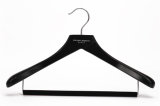 High-Grade Black Wooden Suits Hanger