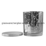 Silver Glass Candle Holders, Good Quality (ZT-056)