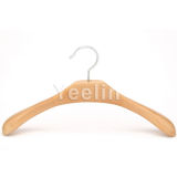 Extra Wide Rounded Wood Coat Hanger Wholesale (200-8253)