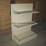 Demountable Upright Supermarket Shelf Grocery Store Shelf with Punched Panel