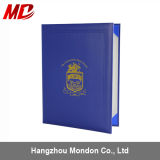 Gold Stamping High Quality Leather Document Holder