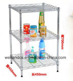 DIY Chrome Metal Wire Kitchen Shelf with NSF Approval