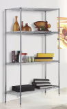 Chrome Metal Display Office Wire Shelving (LD12045180A4C)