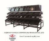 Hree Layer Supermarket Fruit and Vegetable Rack