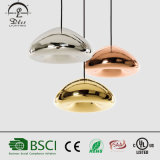 Modern Design Interior Decoration Lighting Glass Mushroom Shape Pendant Lamp