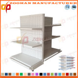 Factory Customized Supermarket Perforated Back Gondola Display Shelving (Zhs299)