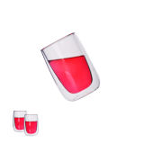 14 Ounce Double Wall Glass Cup
