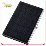 Superior Quality Tartan Design Leather Business Card Case