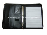 Personalized A4 Leatherret Presentation Folder with Pockets