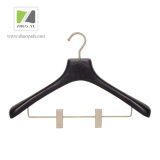 Special Grain Wooden Coat / Garment Hanger with Clips