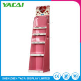 Folded Paper Connect Floor Stand Retail Display Rack