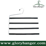 4-Layer Metal Pants Hanger Foam Hanger for Pants